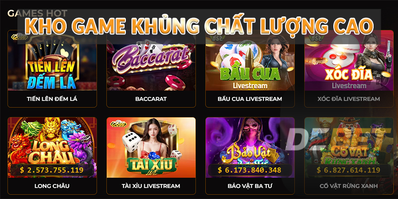 Game Bài Debet - Chinh phục vũ trụ bài Tây 2 Debet có kho game khủng chất lượng cao